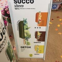 Vegan ice cream types at Natoo in Padua