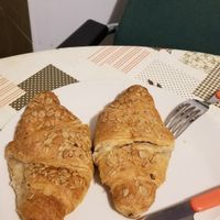 Fruit filled croissants at Milano Caffe in Rome