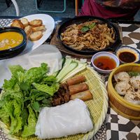 The food portion is huge! at Ans Vegetarian Cuisine  in Da Nang