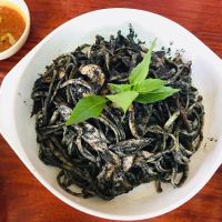 Black pasta at Ans Vegetarian Cuisine  in Da Nang