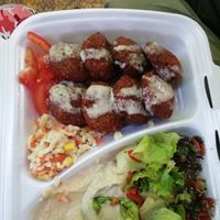 Menú falafel 5 € at Ali Baba in Padua