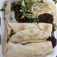 Vegan menu XL  at Ali Baba in Padua