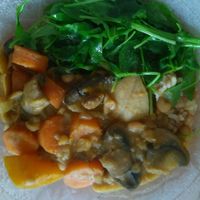 Takeaway cassoulet at Le Stand in Paris