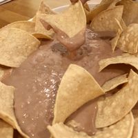 Frijoles con totopos at DF Bar - Larra in Madrid