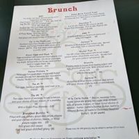menu at Seasons Cafe in Salida