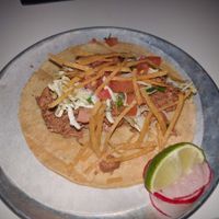 jackfruit taco at Trejo's Cantina in Hollywood