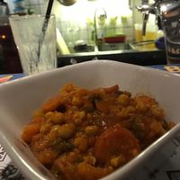 Chickpea stew with brown rice at Marta's Veggie Fusion in Split