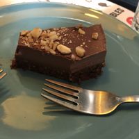 Raw chocolate cake at Marta's Veggie Fusion in Split