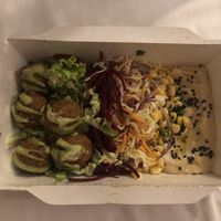 Falafel bowl at Marta's Veggie Fusion in Split