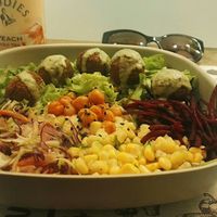 Falafel Bowl at Marta's Veggie Fusion in Split