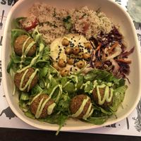 Falafel bowl  at Marta's Veggie Fusion in Split