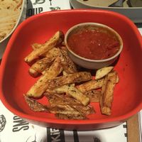 Potato chips  at Marta's Veggie Fusion in Split