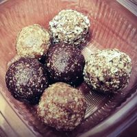 Snacks.. 15 kuna each at Marta's Veggie Fusion in Split