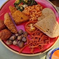 Vegan breakfast at Carnero Lounge in Derby