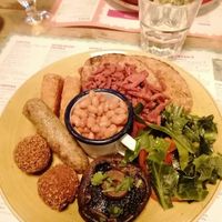 Vegan breakfast (served all day) at Carnero Lounge in Derby