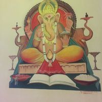 Deco at Jaipur Palace in Santorini