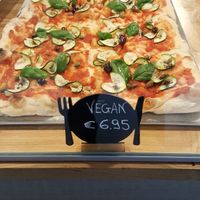 Vegan pinsa... nice surprise to stumble upon at Pinsa & Co in The Hague