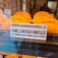 Sweet empanada at La Empanaderie in Barcelona