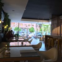 plenty of seats at Vert Midi in Marrakech