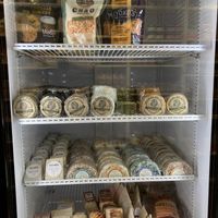 Solid cheese selection  at Orchard Grocer in New York City