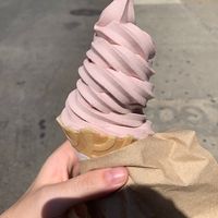 strawberry softserve at Orchard Grocer in New York City