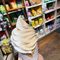 Vanilla - Peanut butter swirl I MEAN look at it !  at Orchard Grocer in New York City