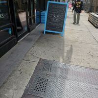 Outside at Orchard Grocer in New York City