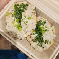 Whitefish special with @greenpoint.vegan at Orchard Grocer in New York City