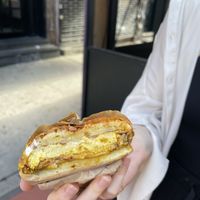 Bowlery sandwich from the heavens  at Orchard Grocer in New York City