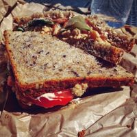 "Tuna" sandwich at Orchard Grocer in New York City