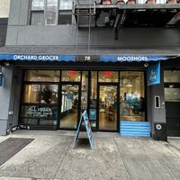 Exterior - attached to Moo Shoes   at Orchard Grocer in New York City