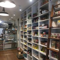 stacks on stacks of deliciousness  at Orchard Grocer in New York City