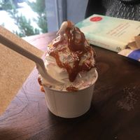 soft serve! better than the dairy form! at Orchard Grocer in New York City