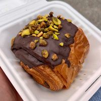 Chocolate Pistacchio Pastry at Orchard Grocer in New York City