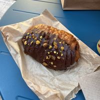 Pistachio pan au chocalat   at Orchard Grocer in New York City