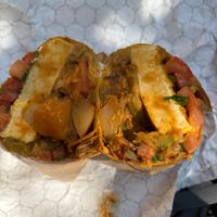 breakfast burrito - not great very bland at Orchard Grocer in New York City