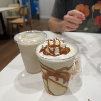 Vanilla caramel milkshake   at Orchard Grocer in New York City