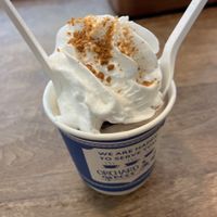 Blueberry cheesecake sundaee  at Orchard Grocer in New York City
