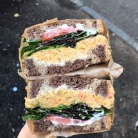 Chickpea salad  at Orchard Grocer in New York City