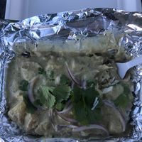Coconut milk curry  at Khana Indian Grill in Fayetteville