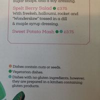 Menú at LHR - WonderTree - T2 in West London