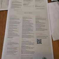 Menu at LHR - WonderTree - T2 in West London