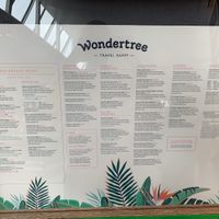 Mediocre menu at LHR - WonderTree - T2 in West London