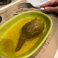 Aubergine 2€ at La Inquilina in Madrid