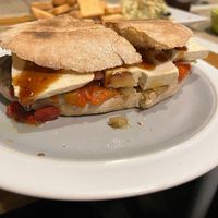 Tofu Sandwich 7€ at La Inquilina in Madrid