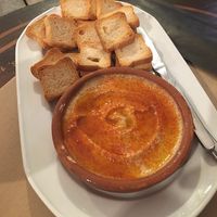 Hummus at La Inquilina in Madrid