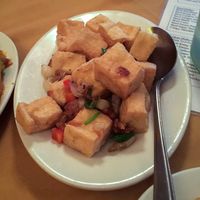 Salt, Pepper, and Chilli Tofu at Singapore Restaurant - Friar St in Worcester