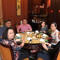 Cozy restaurant at Bep Xanh An Duyen in Ho Chi Minh City