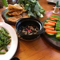 Steamed Veg With Vietnamese "Kho To" at Bep Xanh An Duyen in Ho Chi Minh City