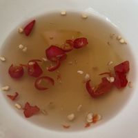 Sauce for Bàhn Xeo at Quan Chay - Nguyen Duy Hieu in Hoi An